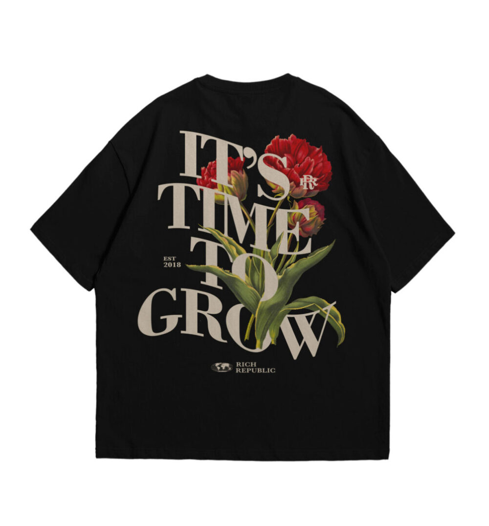 Rich Republic “It’s time to grow” graphic tee - Image 3