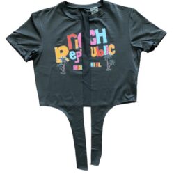 Rich Republic Girl Split T-Shirt - Image 2