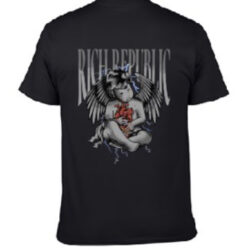 Graphic Angle Rich Republic T-Shirt - Image 3
